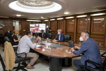 Reunión del Consejo de Gobierno de Canarias de este jueves/Acfi Press.